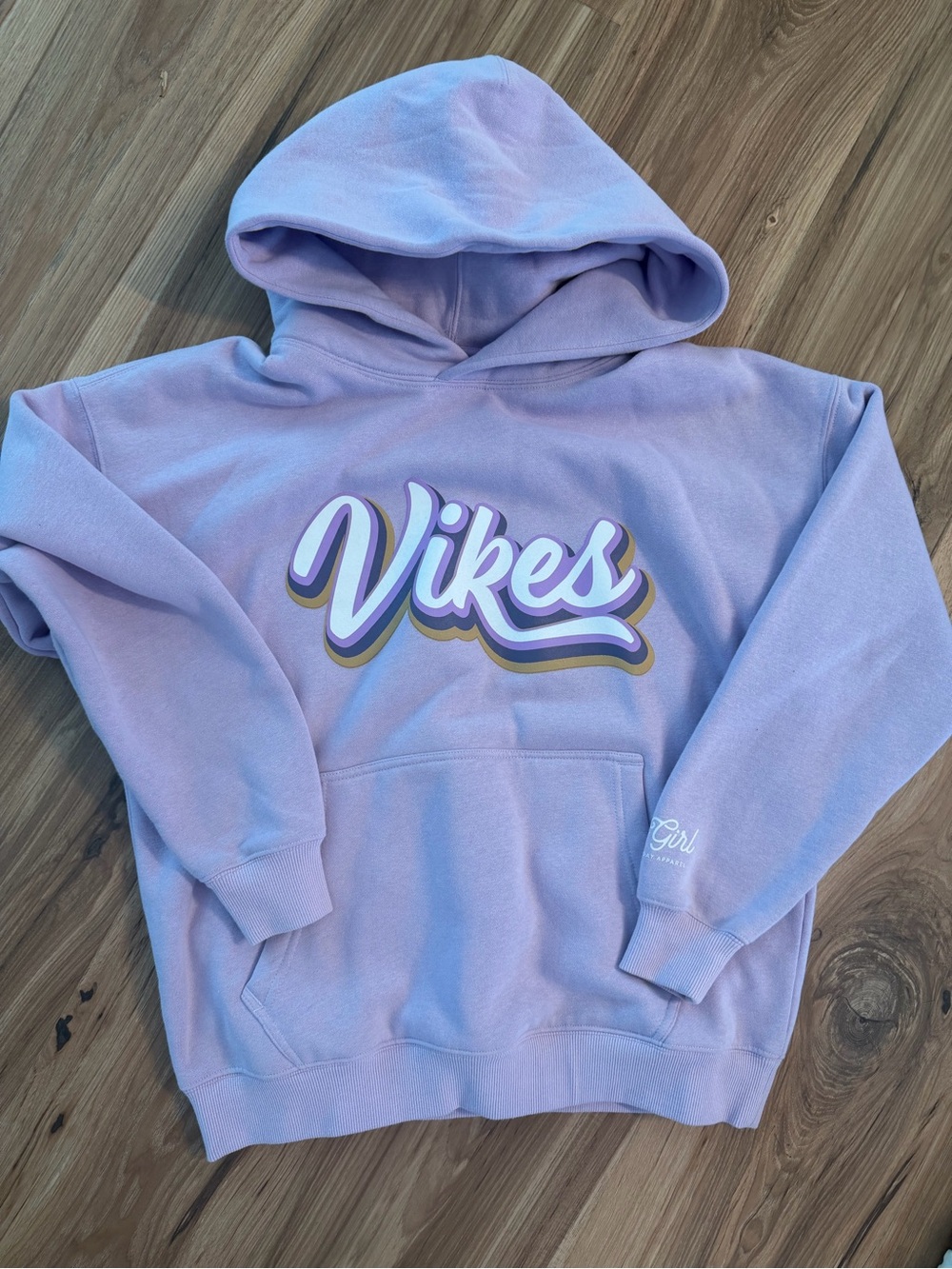 Vikes Lavender Hoodie Sweatshirt - Women